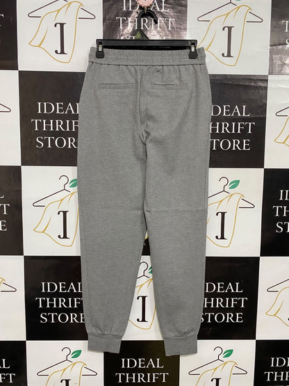 TOMMY HIFIGER |S| WAIST 26| A55| GREY DRAWSTRING-WAIST TECHNICAL UTILITY JOGGERS