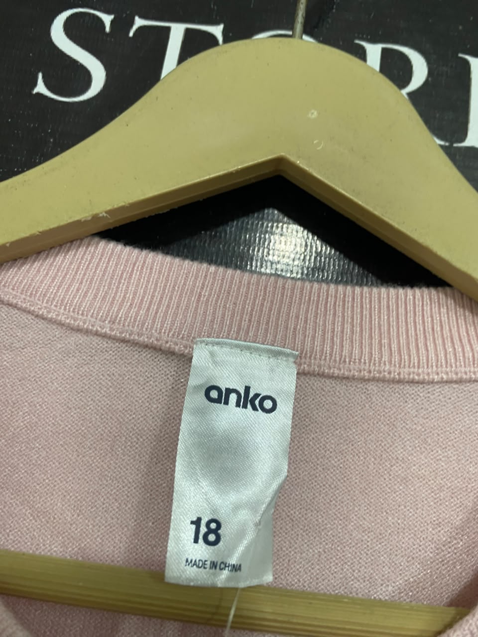 ANKO |L| BUST 21| A55| SOFT PINK BUTTON-DOWN TECHNICAL UTILITY CARDIGAN