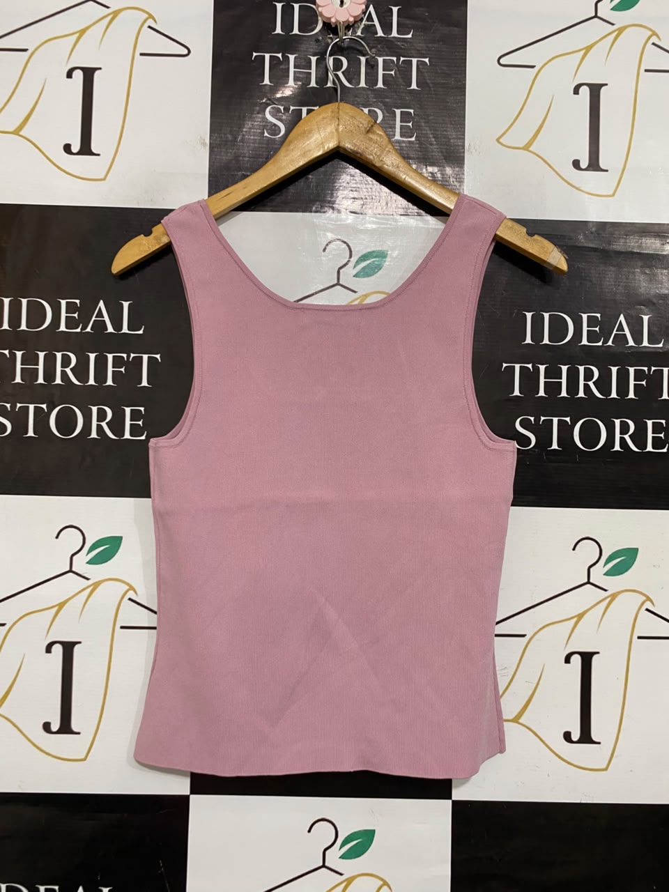 PREVIEW |M| BUST 14| A55| MAUVE RIBBED TANK TOP TECHNICAL UTILITY BASIC
