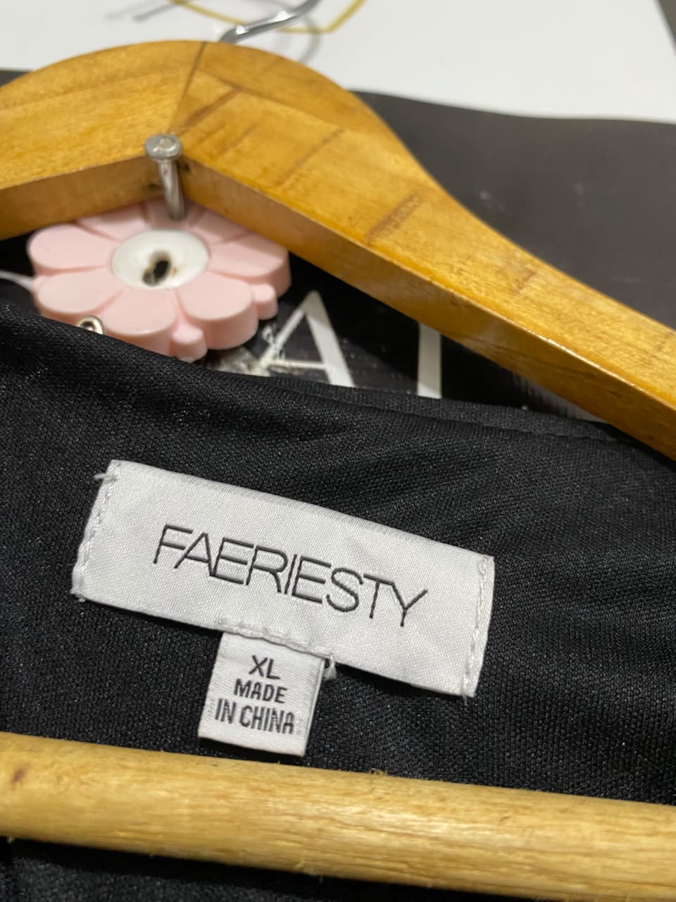 FAERIESY |XL| BUST 17| A55| BLACK SEQUIN LONG-SLEEVE V-NECK TECHNICAL UTILITY JUMPSUIT