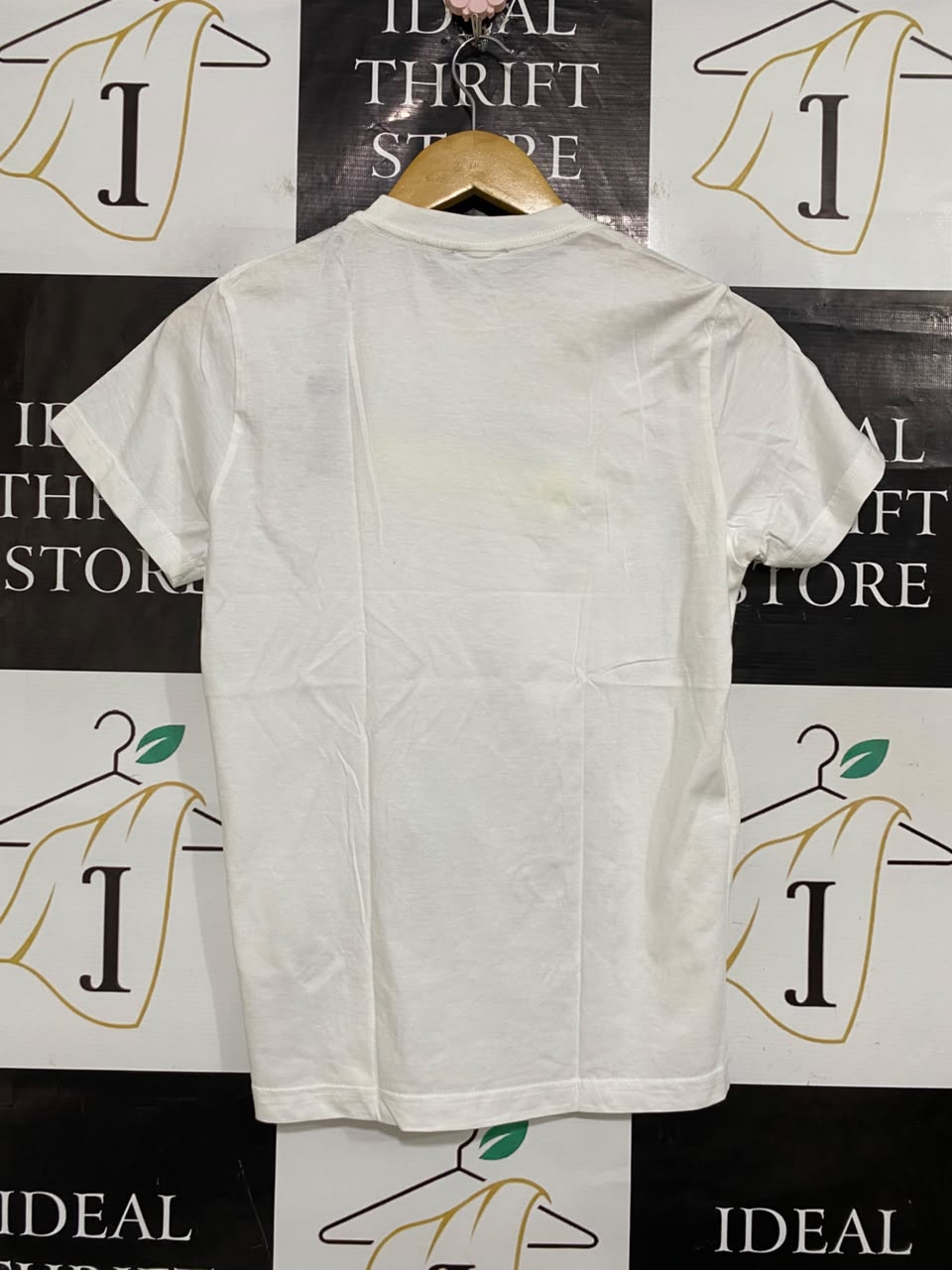 DIESEL |M| BUST 17| A54| WHITE LOGO SHORT-SLEEVE TECHNICAL UTILITY T-SHIRT