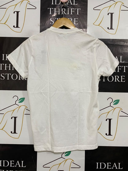 DIESEL |M| BUST 17| A54| WHITE LOGO SHORT-SLEEVE TECHNICAL UTILITY T-SHIRT