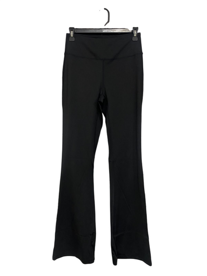 |L| WAIST 26| A32| BLACK FLARED TECHNICAL UTILITY PANTS