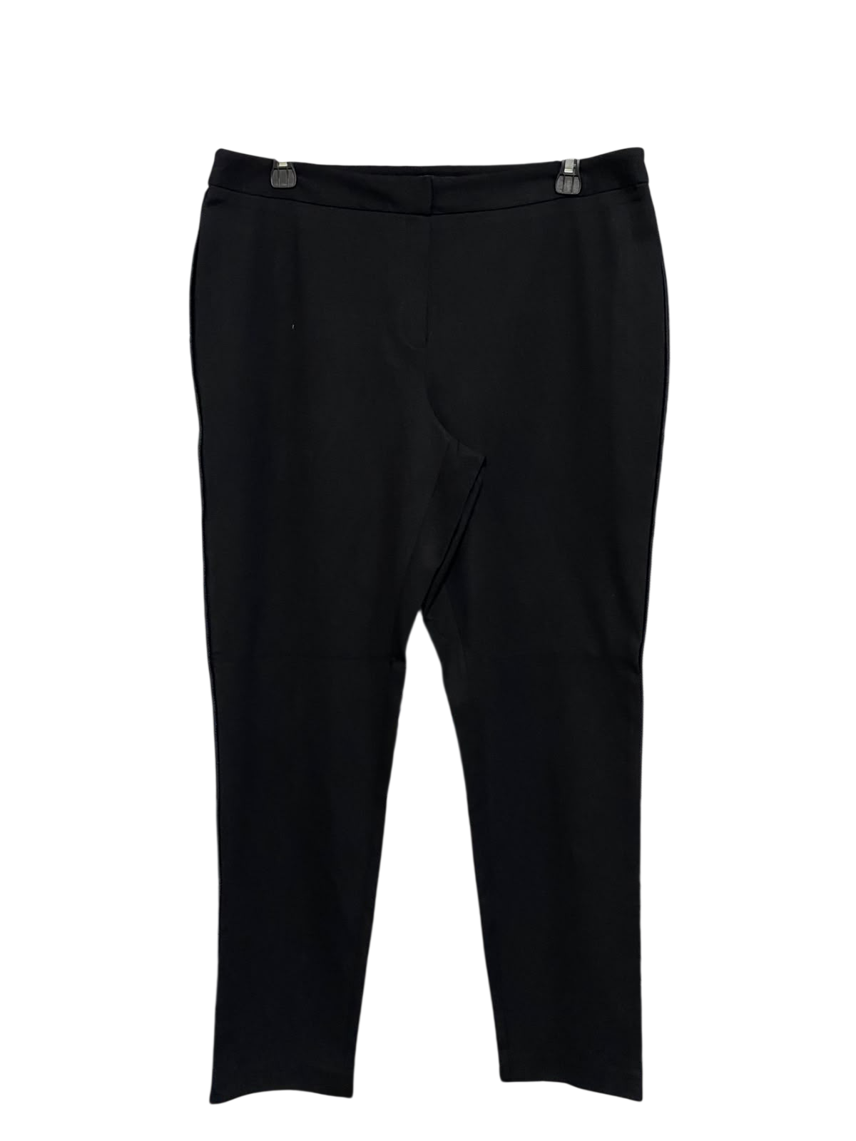 STAR |L| WAIST 32| A55| BLACK TAILORED TECHNICAL UTILITY TROUSERS