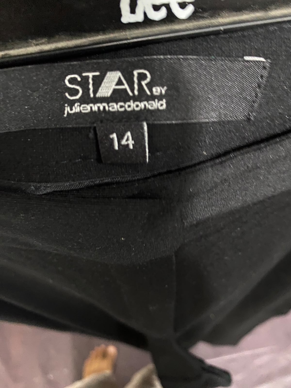 STAR |L| WAIST 32| A55| BLACK TAILORED TECHNICAL UTILITY TROUSERS