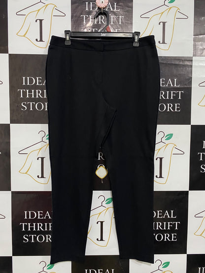 STAR |L| WAIST 32| A55| BLACK TAILORED TECHNICAL UTILITY TROUSERS