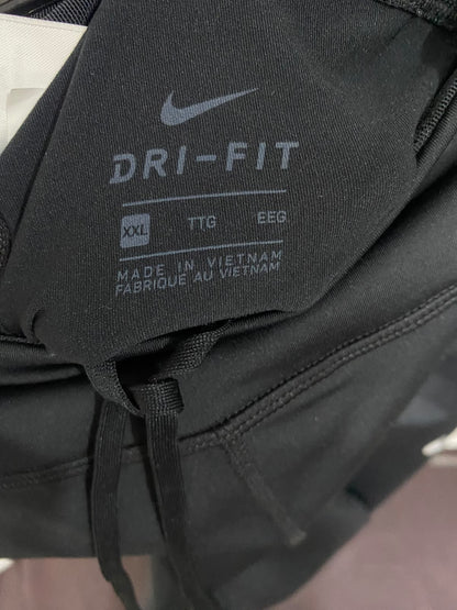 NIKE |XXL| WAIST 38| A55| BLACK DRAWSTRING TECHNICAL UTILITY LEGGINGS