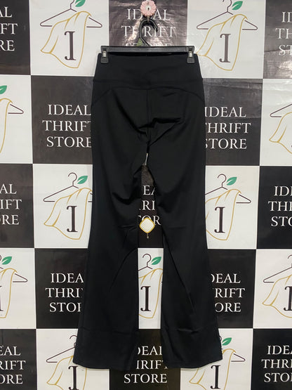 |L| WAIST 26| A32| BLACK FLARED TECHNICAL UTILITY PANTS