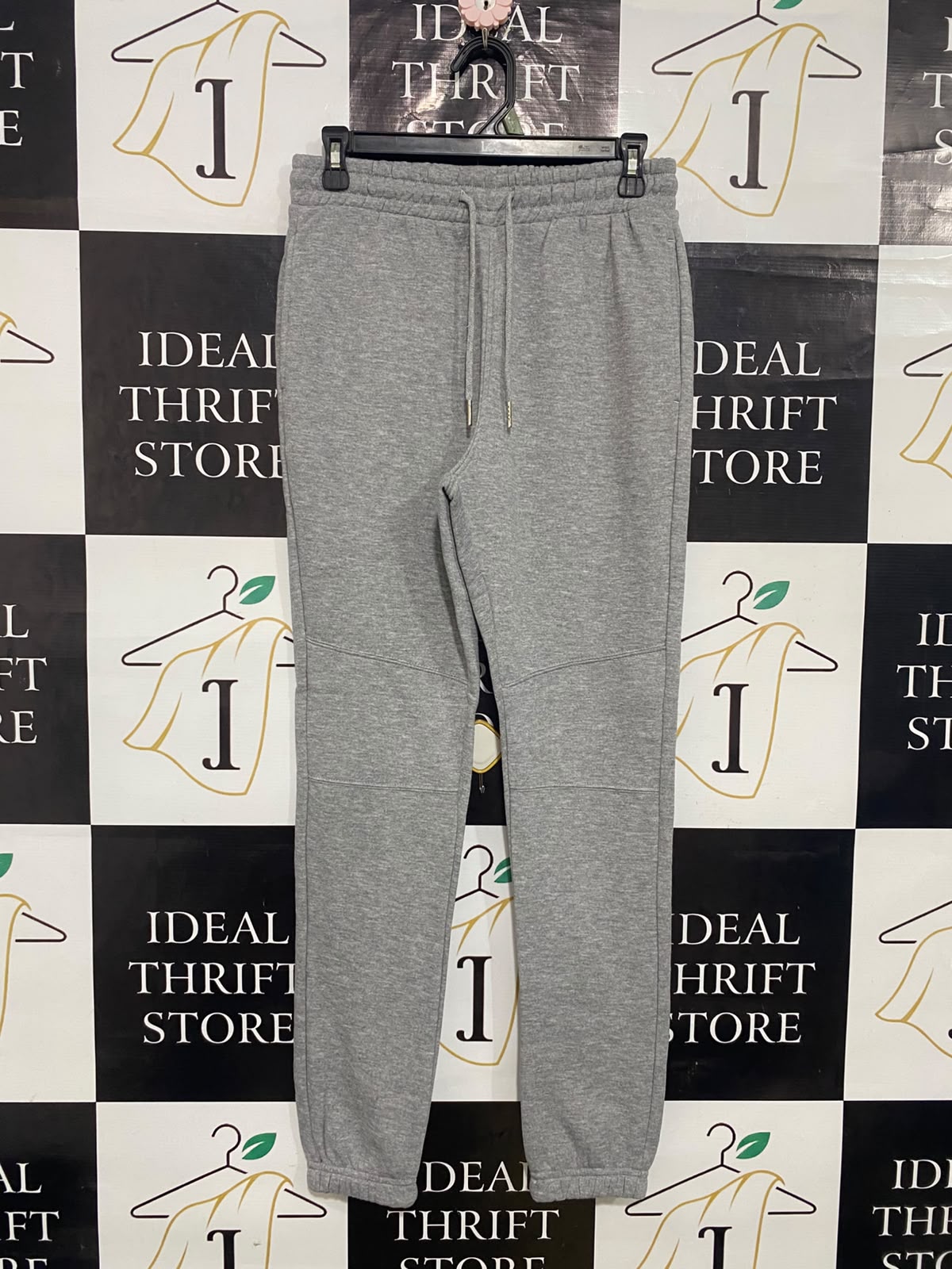 PRIMARK CARES |XS| WAIST 28| A32| GREY FLEECE-BACKED TECHNICAL UTILITY JOGGERS