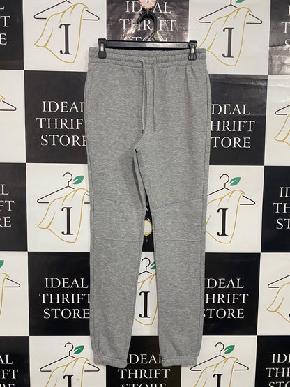 PRIMARK CARES |XS| WAIST 28| A32| GREY FLEECE-BACKED TECHNICAL UTILITY JOGGERS