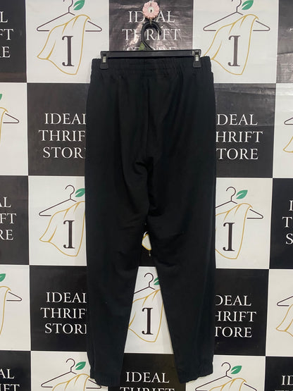 PUMA |S| WAIST 28| A32| BLACK AND ROSE GOLD TECHNICAL UTILITY JOGGERS