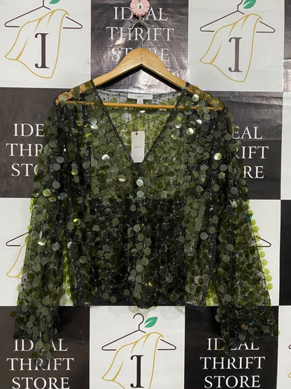 NEXT SEQUIN TOP