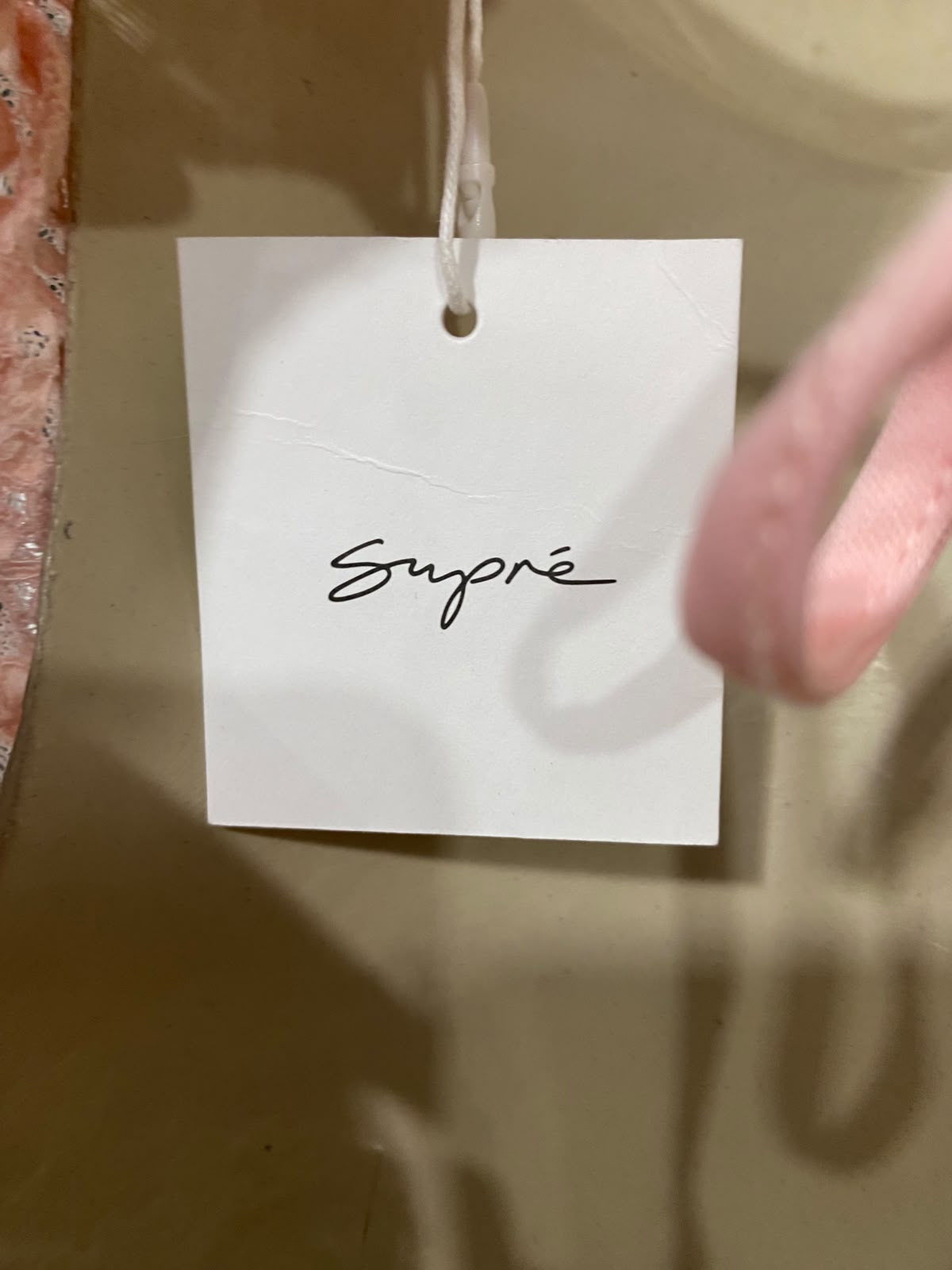 SUPRE |M| BUST 15| A56| PINK LACE TECHNICAL UTILITY CAMI TANK TOP