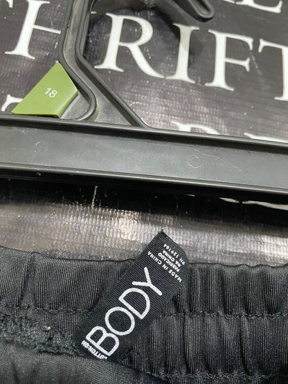 COTTON ON |L| WAIST 32| A56| BLACK SIDE-STRIPE WIDE-LEG TECHNICAL UTILITY TROUSERS