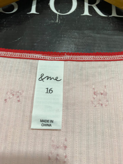 & ME |L| A57| PINK PRINTED V-NECK TANK AND SHORTS TECHNICAL UTILITY SET