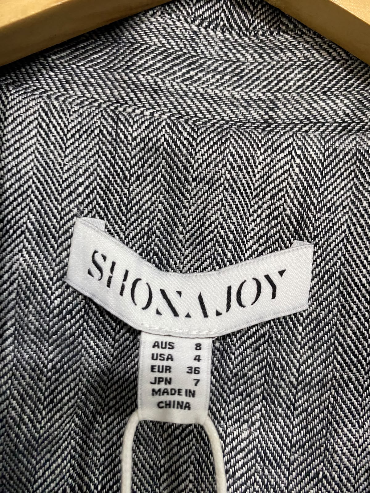 SHOMAJOY |S| BUST 19| A57| GREY SLEEVELESS BLAZER TECHNICAL UTILITY VEST