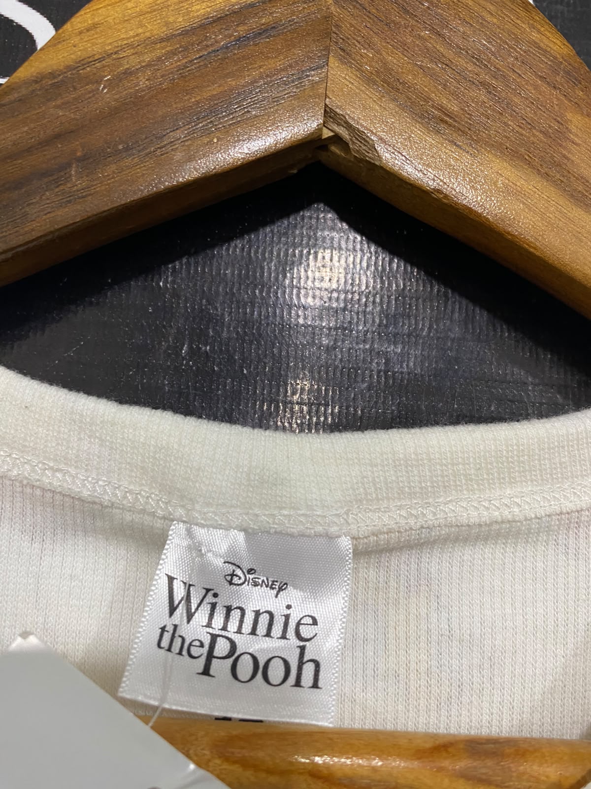 DISNEP |S| BUST 16| A57| WINNIE THE POOH ALL-OVER PRINT TECHNICAL UTILITY CROP T-SHIRT