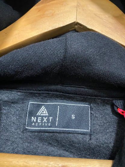 NEXT |S| BUST 20| A57| BLACK TECHNICAL UTILITY PULLOVER HOODIE