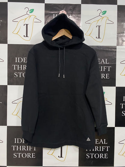 NEXT |S| BUST 20| A57| BLACK TECHNICAL UTILITY PULLOVER HOODIE