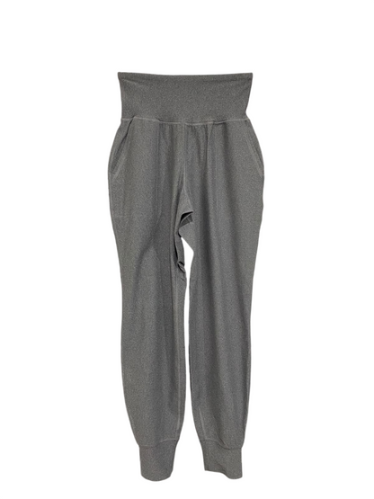 OLD NAVY |XS| WAIST 22| A57| GREY HIGH-WAISTED TAPERED-LEG TECHNICAL UTILITY JOGGERS