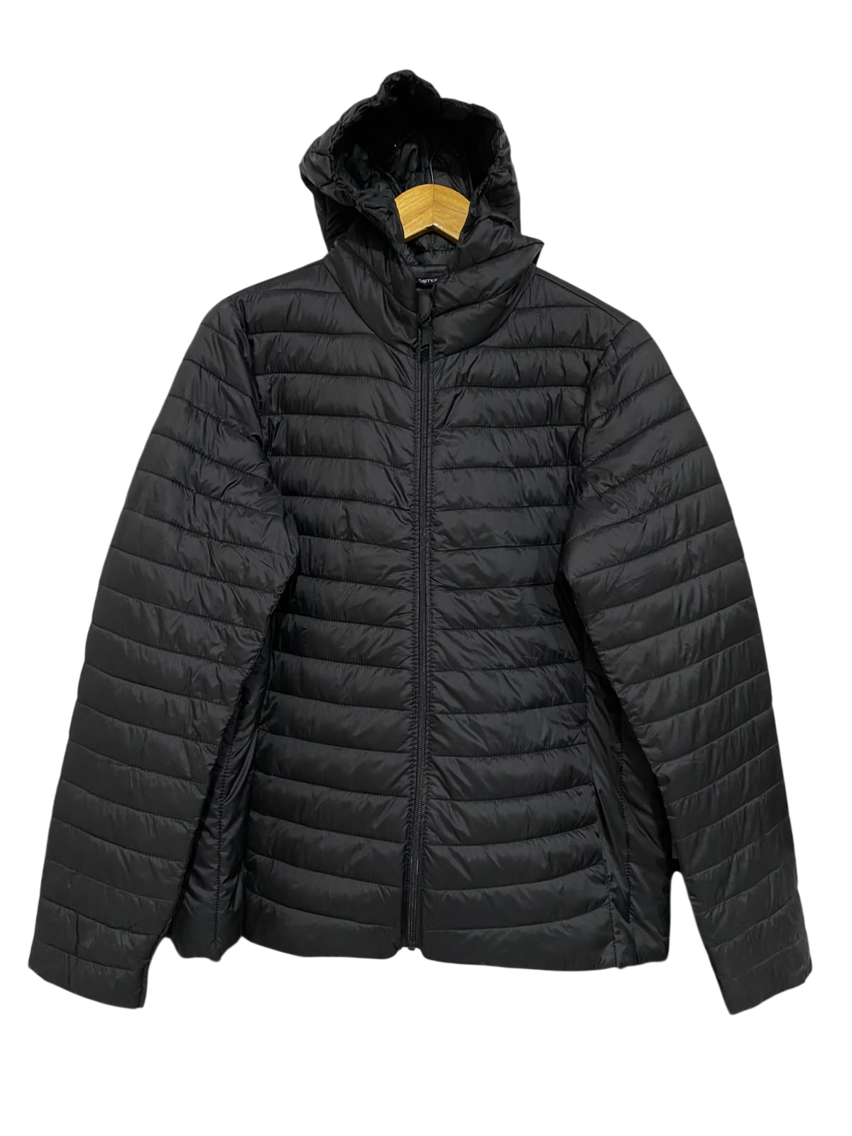 ESMARA |M| BUST 22| A58| BLACK HOODED PUFFER TECHNICAL UTILITY JACKET