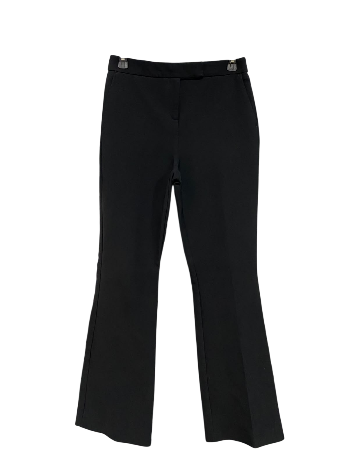 NEXT |S| WAIST 28| A58| BLACK FLARED TAILORED TECHNICAL UTILITY TROUSERS