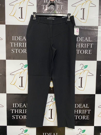 PRIMARK |S| WAIST 28| A58| BLACK TAILORED BELTED TECHNICAL UTILITY TROUSERS