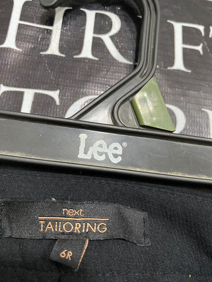 NEXT |S| WAIST 28| A58| BLACK FLARED TAILORED TECHNICAL UTILITY TROUSERS