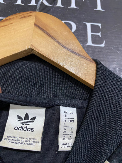 ADIDAS |M| BUST 19| A58| BLACK & WHITE THREE-STRIPE TECHNICAL UTILITY TRACK JACKET