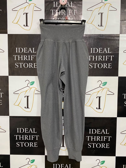OLD NAVY |XS| WAIST 22| A57| GREY HIGH-WAISTED TAPERED-LEG TECHNICAL UTILITY JOGGERS