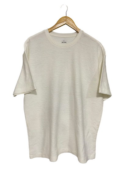 RELAXED |M| BUST 23| A58| OFF-WHITE TEXTURED RELAXED-FIT TECHNICAL UTILITY T-SHIRT