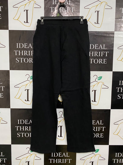 ANKO |M| WAIST 28| A59| BLACK DRAWSTRING-WAIST TECHNICAL UTILITY SWEATPANTS