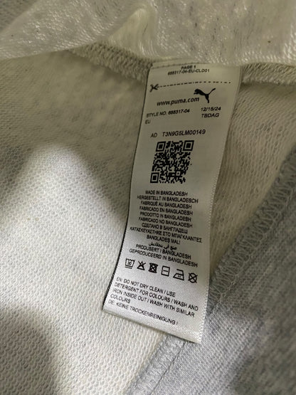 PUMA |XS| BUST 18| A58| GREY LOGO TECHNICAL UTILITY HOODIE