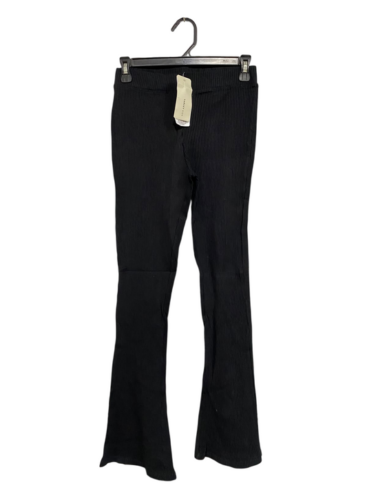 TARGET ACTIVE |XS| WAIST 26| A59|BLACK RIBBED FLARED TECHNICAL UTILITY PANTS