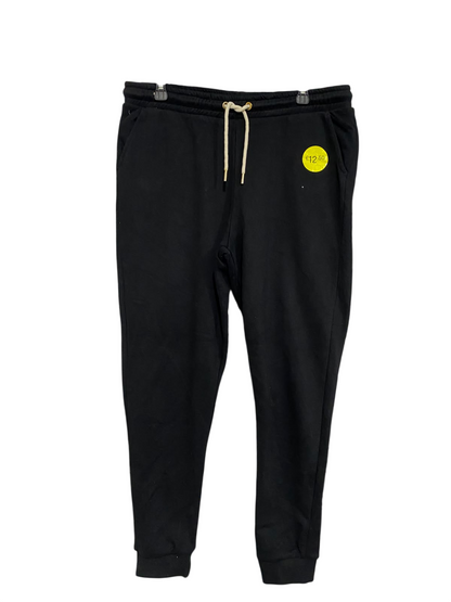 F&F |XL| WAIST 36| A60| BLACK DRAWSTRING TECHNICAL UTILITY JOGGERS