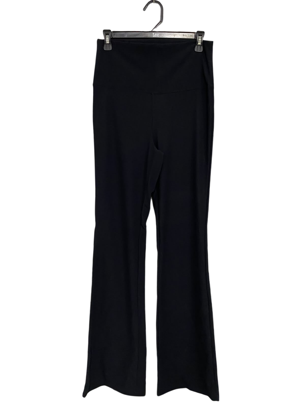 COTTON ON |M| WAIST 28| A60| BLACK HIGH-WAISTED FLARED TECHNICAL UTILITY TROUSERS