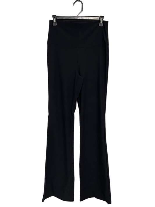 COTTON ON |M| WAIST 28| A60| BLACK HIGH-WAISTED FLARED TECHNICAL UTILITY TROUSERS