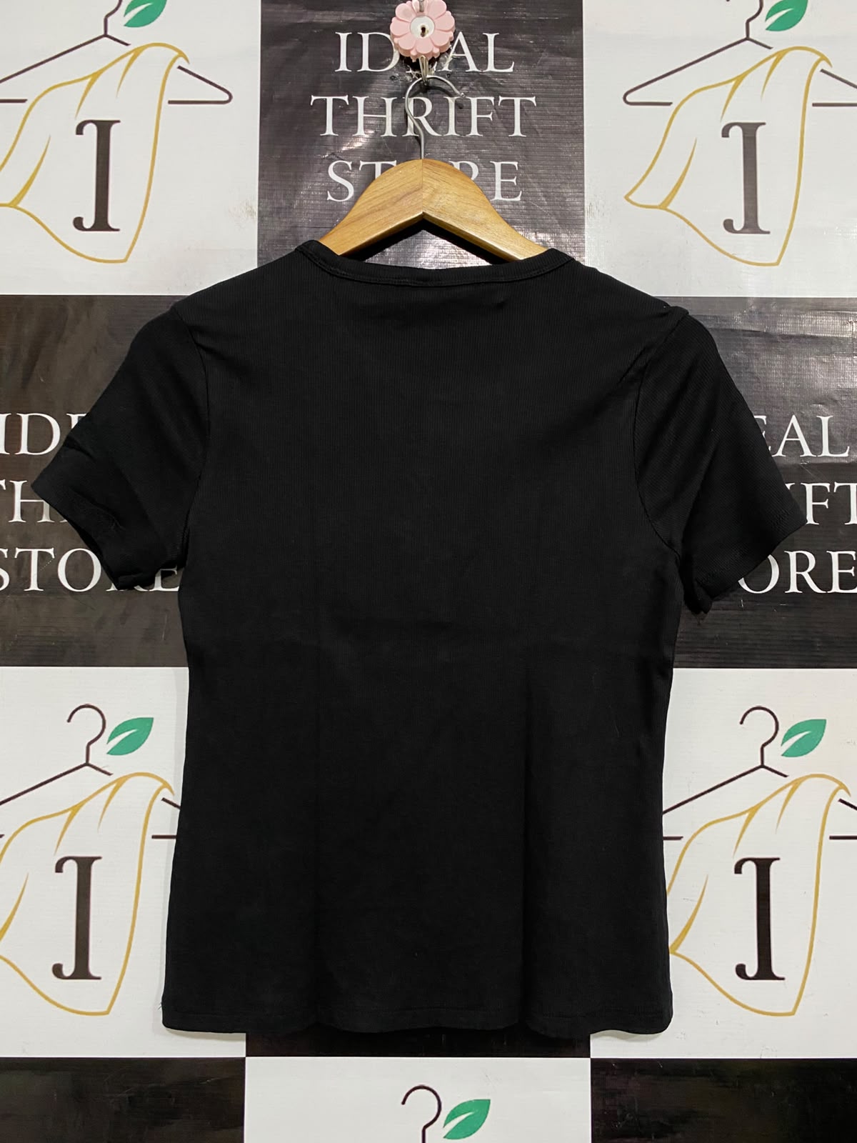 ANKO |M| BUST 17| A60| BLACK CREWNECK SHORT-SLEEVE TECHNICAL UTILITY TEE
