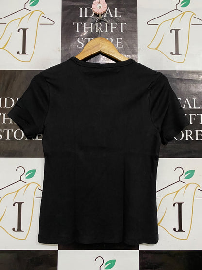ANKO |M| BUST 17| A60| BLACK CREWNECK SHORT-SLEEVE TECHNICAL UTILITY TEE