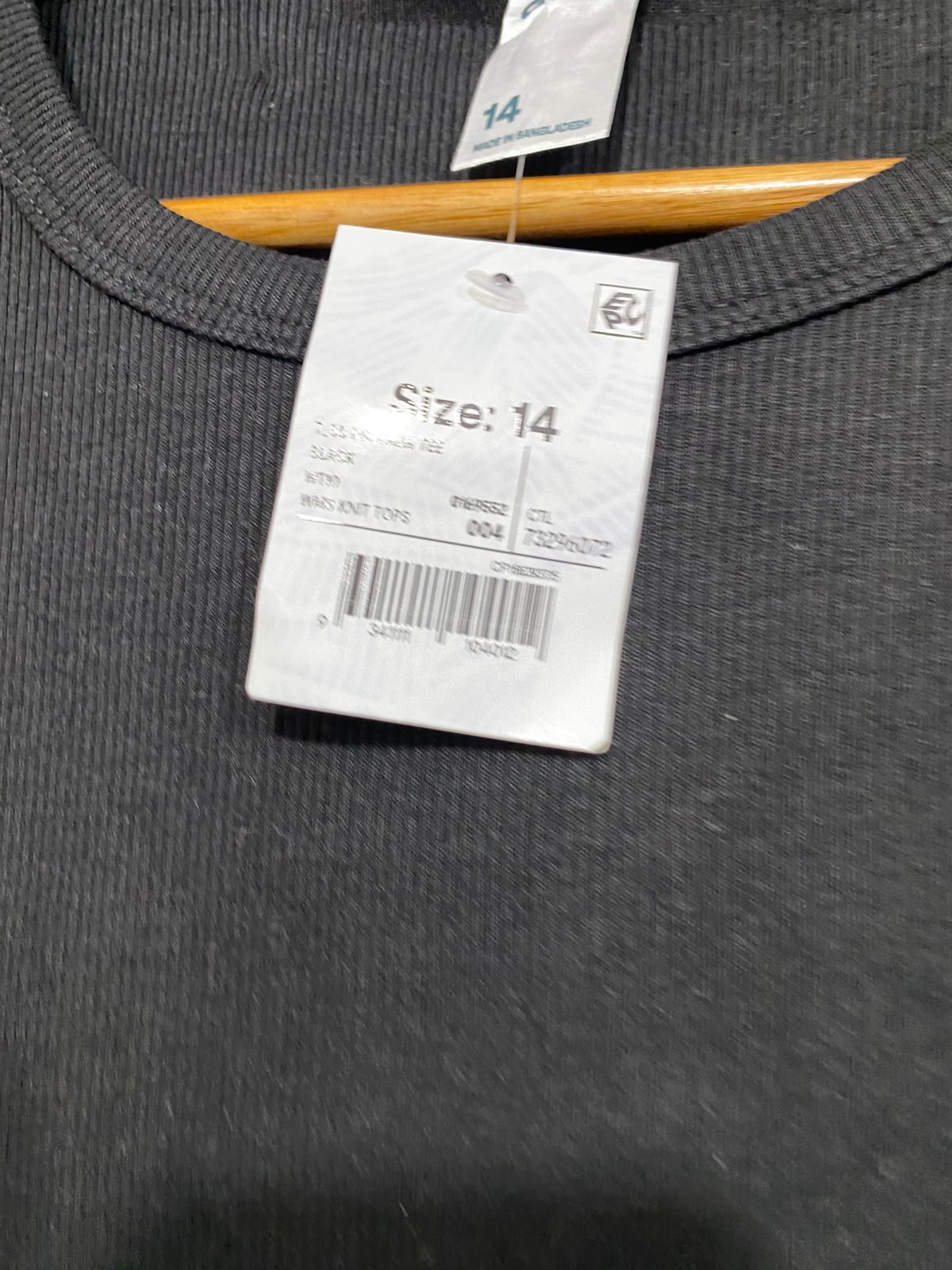 ANKO |M| BUST 17| A60| BLACK CREWNECK SHORT-SLEEVE TECHNICAL UTILITY TEE