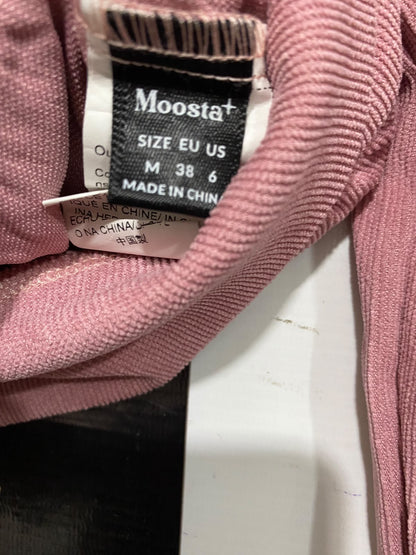 MOSSTA |M| A59| PASTEL PINK TWO-PIECE TECHNICAL UTILITY JACKET AND CARGO SET