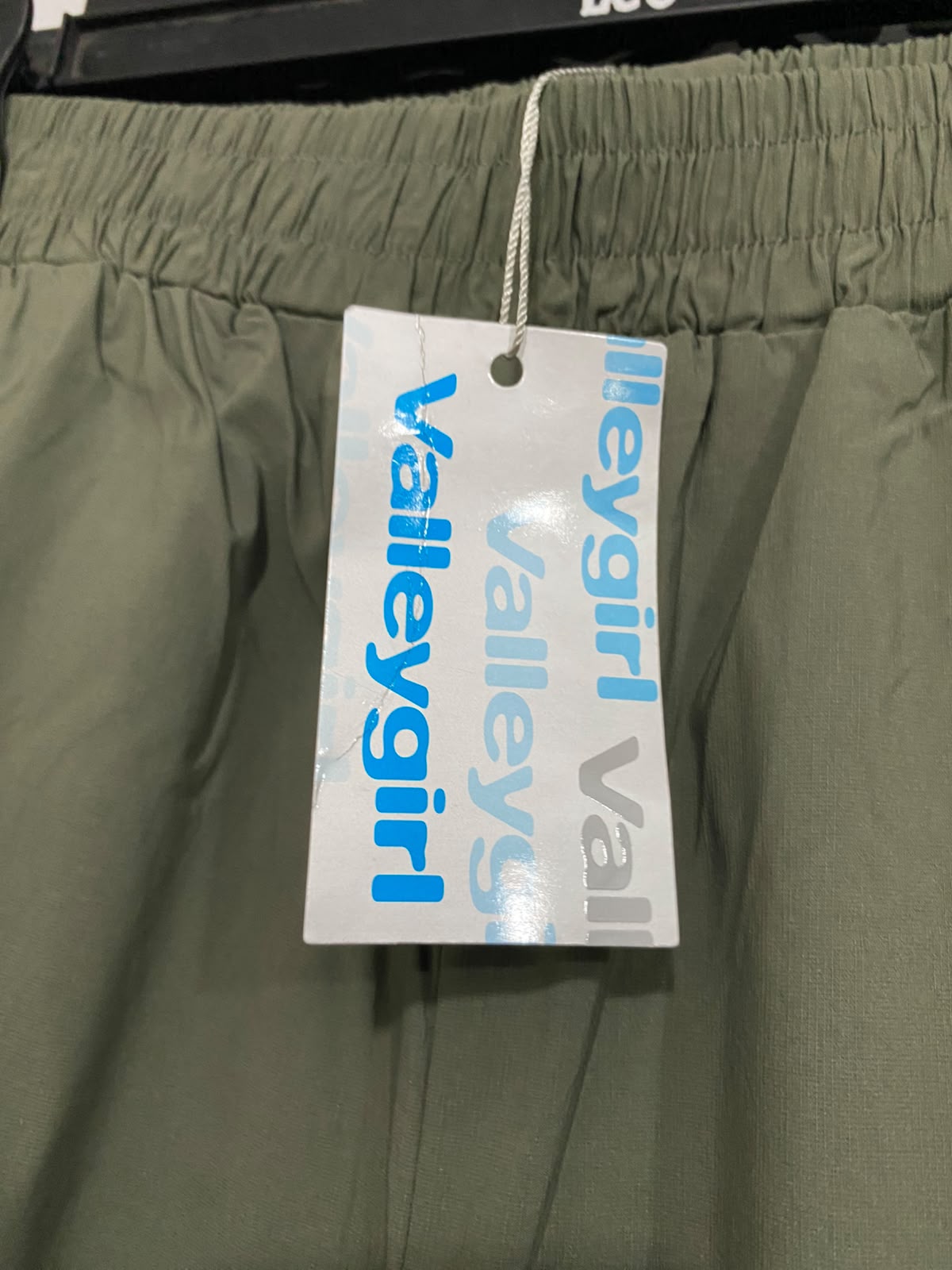 VALLEY GIRL |L| WAIST 30| A59| OLIVE GREEN MULTI-POCKET TECHNICAL UTILITY CARGO PANTS
