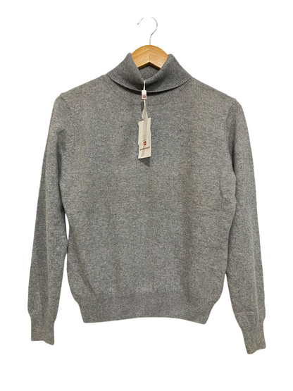 ARNALDO BASSINI |M| BUST 19| A60| GREY TURTLENECK TECHNICAL UTILITY SWEATER