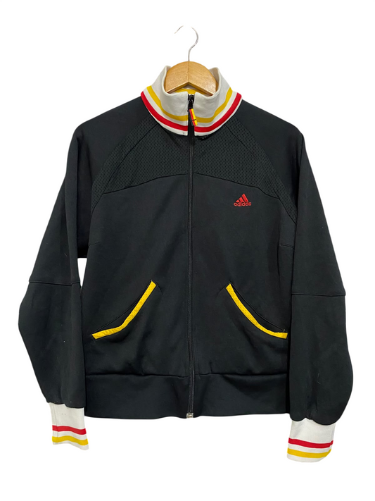 ADIDAS |L| BUST 20| A61| STRIPED ACCENT TECHNICAL UTILITY TRACK JACKET