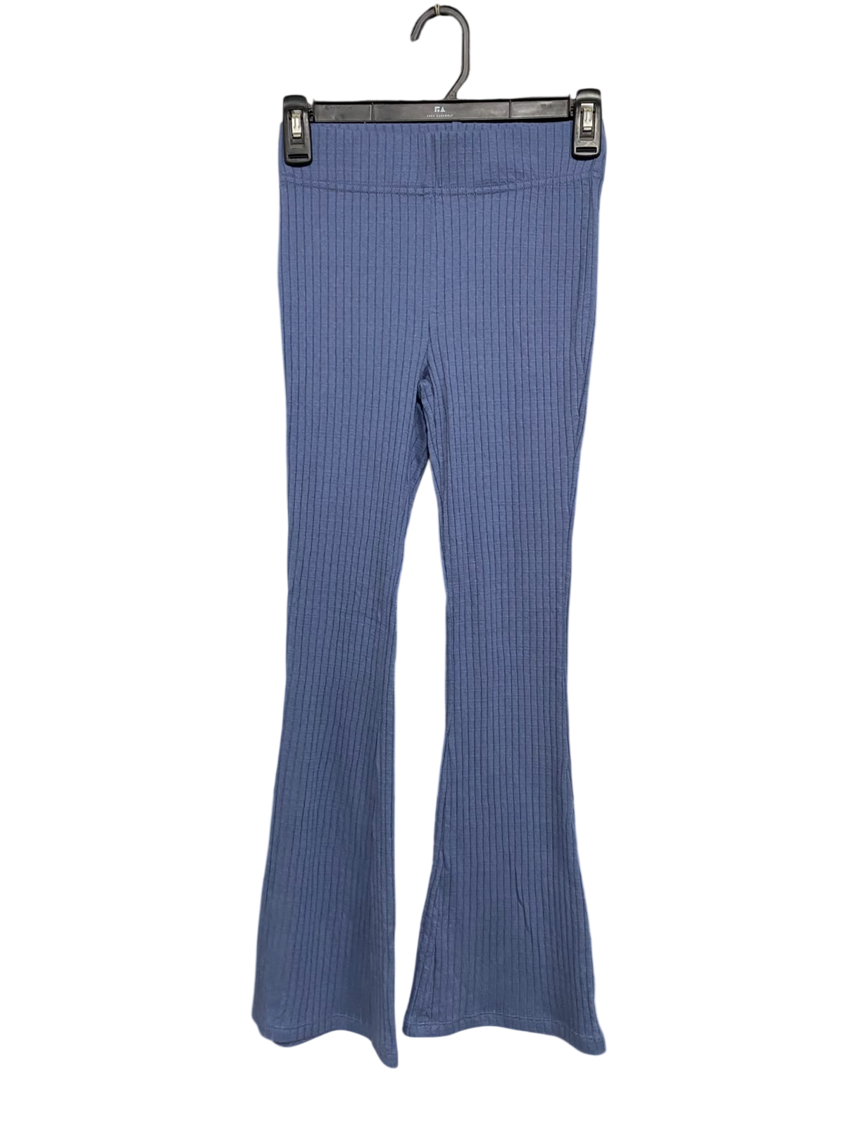 TARGET ACTIVE |XS| WAIST 24| A61| BLUE RIBBED FLARED TECHNICAL UTILITY TROUSERS