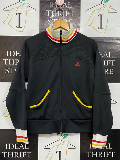 ADIDAS |L| BUST 20| A61| STRIPED ACCENT TECHNICAL UTILITY TRACK JACKET