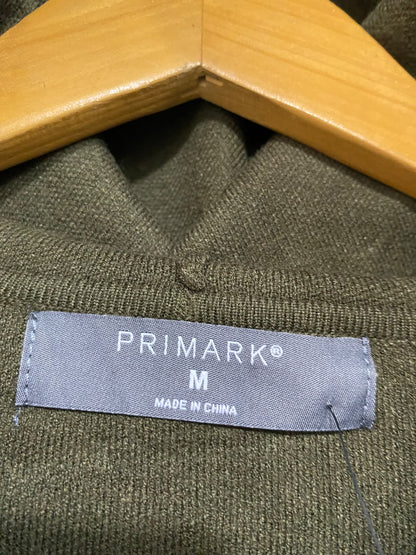 PRIMARK |M| BUST 24| A61| OLIVE GREEN HOODED TECHNICAL UTILITY JACKET