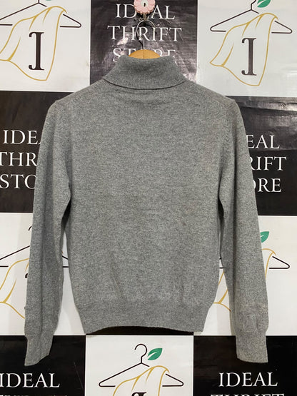 ARNALDO BASSINI |M| BUST 19| A60| GREY TURTLENECK TECHNICAL UTILITY SWEATER