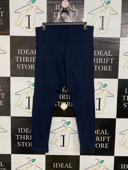 ANKO |L| WAIST 32| A60| NAVY BLUE HIGH-PERFORMANCE TECHNICAL UTILITY LEGGINGS