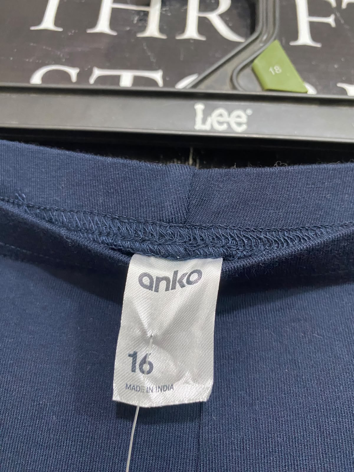 ANKO |L| WAIST 32| A60| NAVY BLUE HIGH-PERFORMANCE TECHNICAL UTILITY LEGGINGS